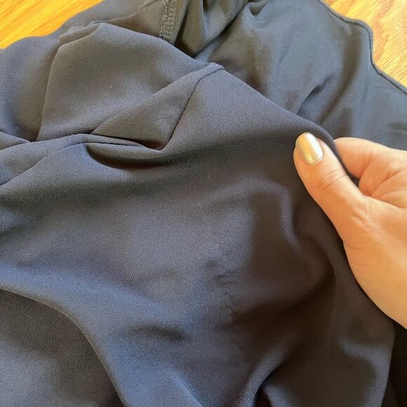 Anthropologie BHLDN Navy Blue Dress Halter-Neck Size L Maxi Bridesmaid - Picture 5 of 8